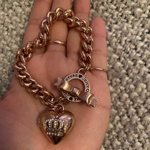 Juicy couture locket bracelet